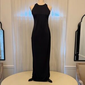 LAUNDRY by SHELLI SEGAL Black Sleeveless Dress SIZE 4